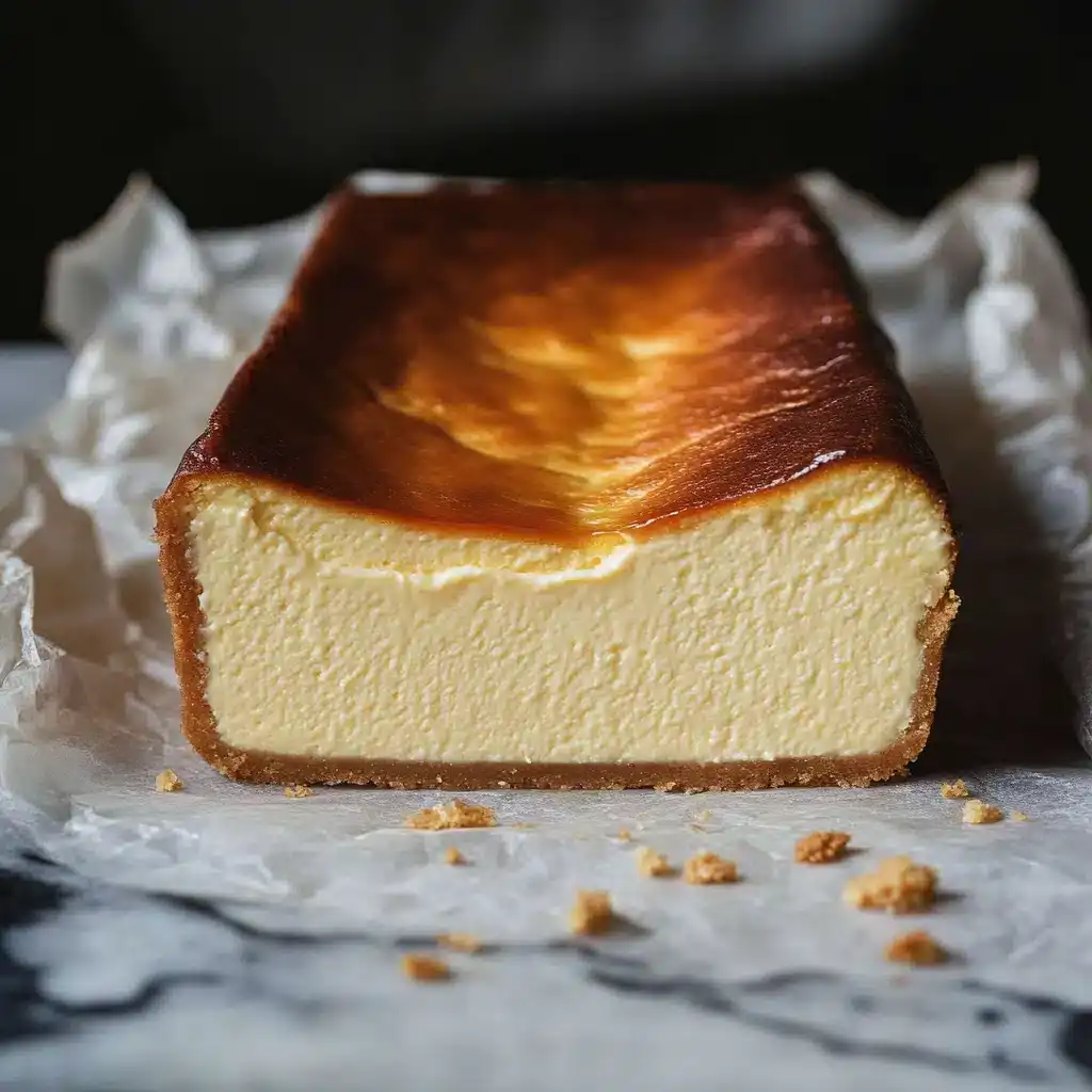 Creamy Loaf Pan Basque Cheesecake: The Ultimate Burnt Dessert