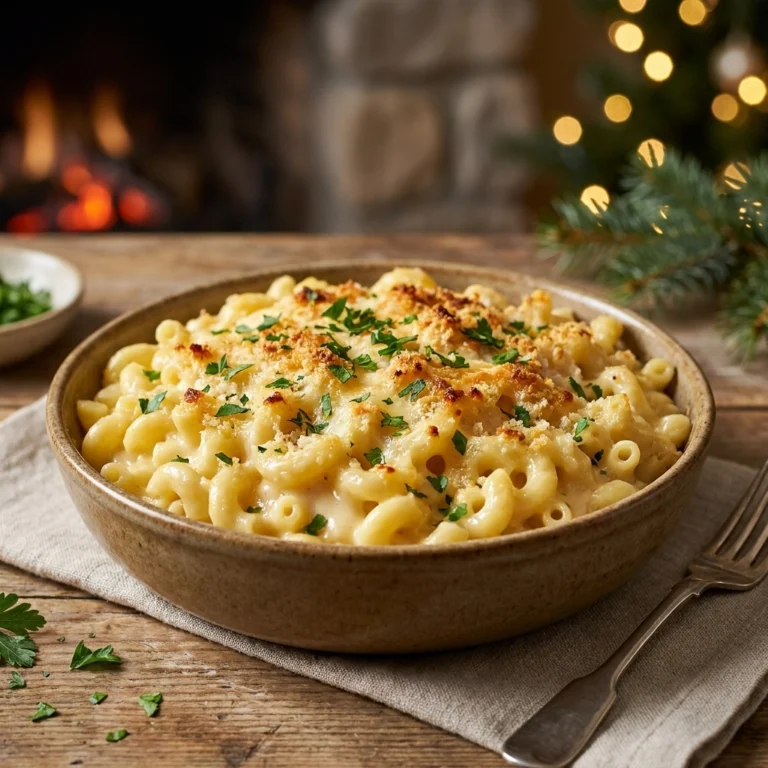 Creamy Slow Cooker Mac and Cheese Recipe with Perfect Golden Crust | Easy Crockpot Pasta