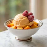 Creamy No-Churn Peach Sorbet: The Ultimate Summer Cooler