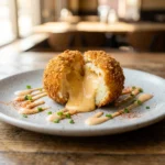 Air Fryer Cheesy Mashed Potato Balls With Chipotle Cheese Core | Easy Air Fryer Appetizer