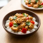 Thai Peanut Chicken Crockpot: A Slow-Cooked Flavor Odyssey | Easy Slow Cooker Dinner