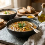 Vegetarian Lentil Soup: A Hearty Hug in a Bowl | Healthy Vegan Lentil Recipe