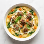 Hearty and Creamy Italian Meatball Soup Recipe | Easy Comfort Food Dinner
