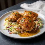Savory Apple Cider Chicken Recipe – Easy Fall Dinner with Crunchy Slaw | Autumn Meals