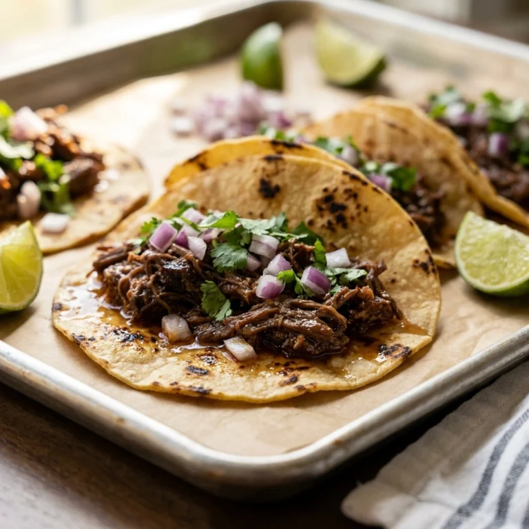 Tender Slow Cooker Shredded Beef Tacos | Easy Crock Pot Beef Taco Recipe