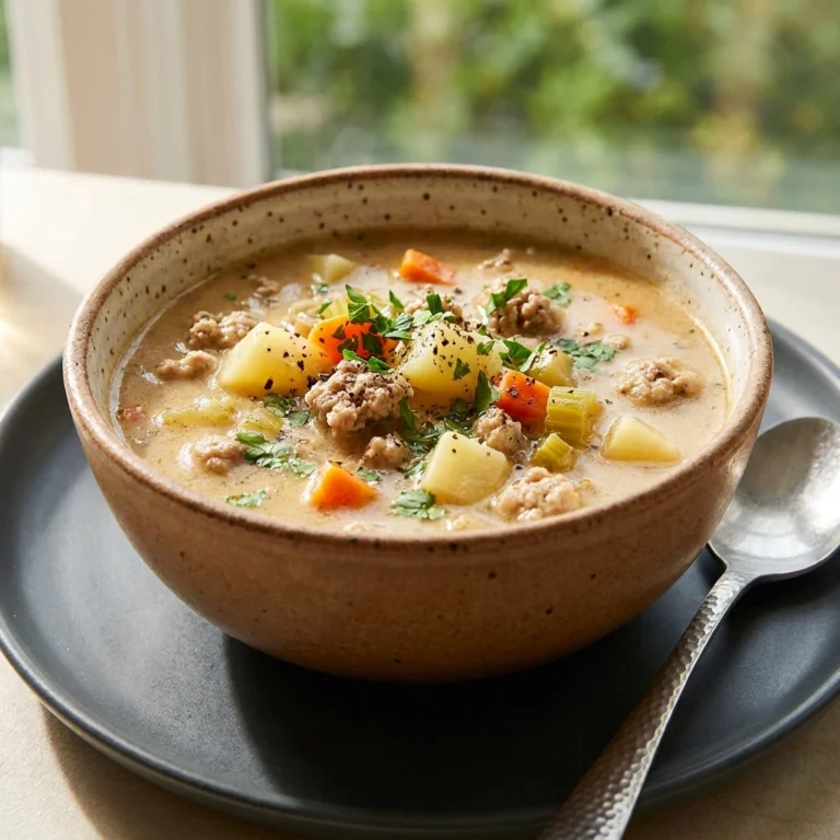 Hearty Ground Turkey Soup: A Hug in a Bowl | Easy Healthy Turkey Soup Recipe