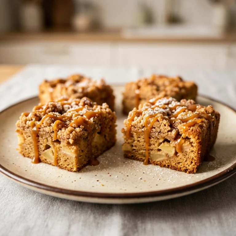 Brown Butter Apple Blondie Squares | Easy Fall Dessert Recipe