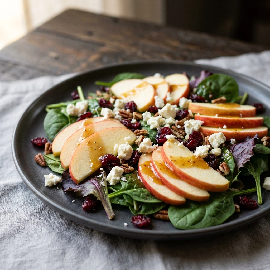 Honeycrisp Apple Feta Salad Recipe – Easy Fall Party Favorite | Autumn Salad Ideas