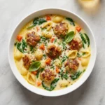 Creamy Italian Meatball Soup Recipe | Easy Comfort Food Dinner Ideas