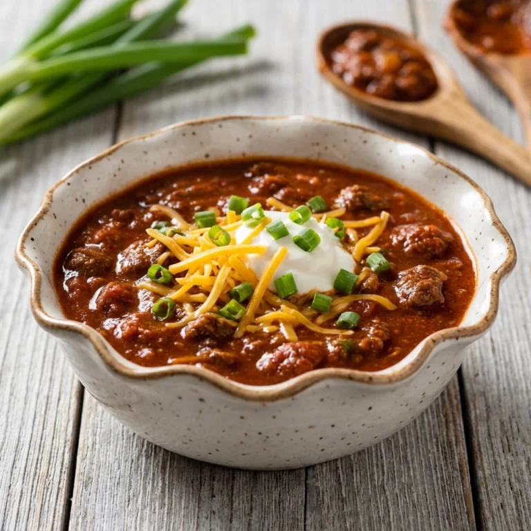 The Ultimate Slow Cooker Beef Chili | Easy Crock Pot Chili Recipe