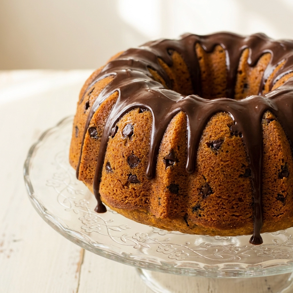 Ultimate Pumpkin Chocolate Chip Bundt Cake | Easy Fall Dessert Recipe