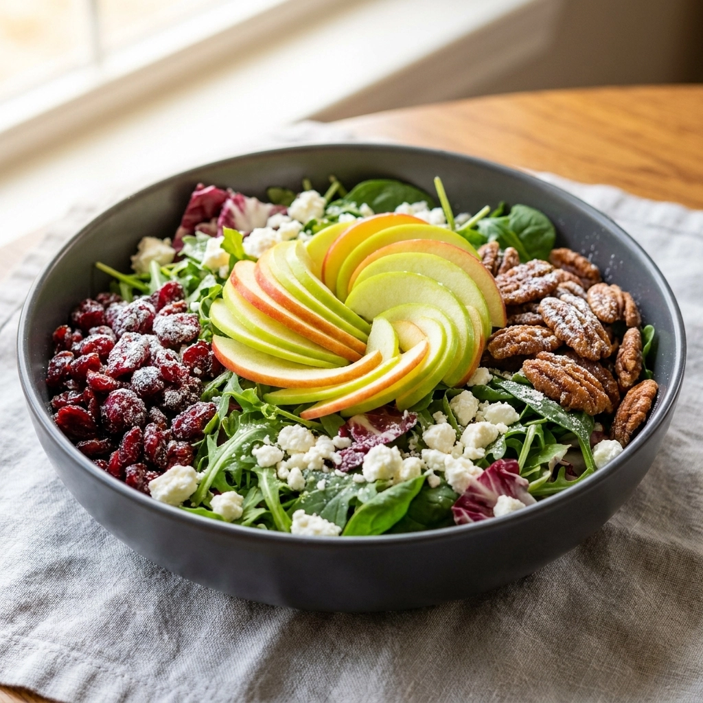 Honeycrisp Apple Feta Salad Recipe – Easy Fall Party Favorite | Autumn Salad Ideas