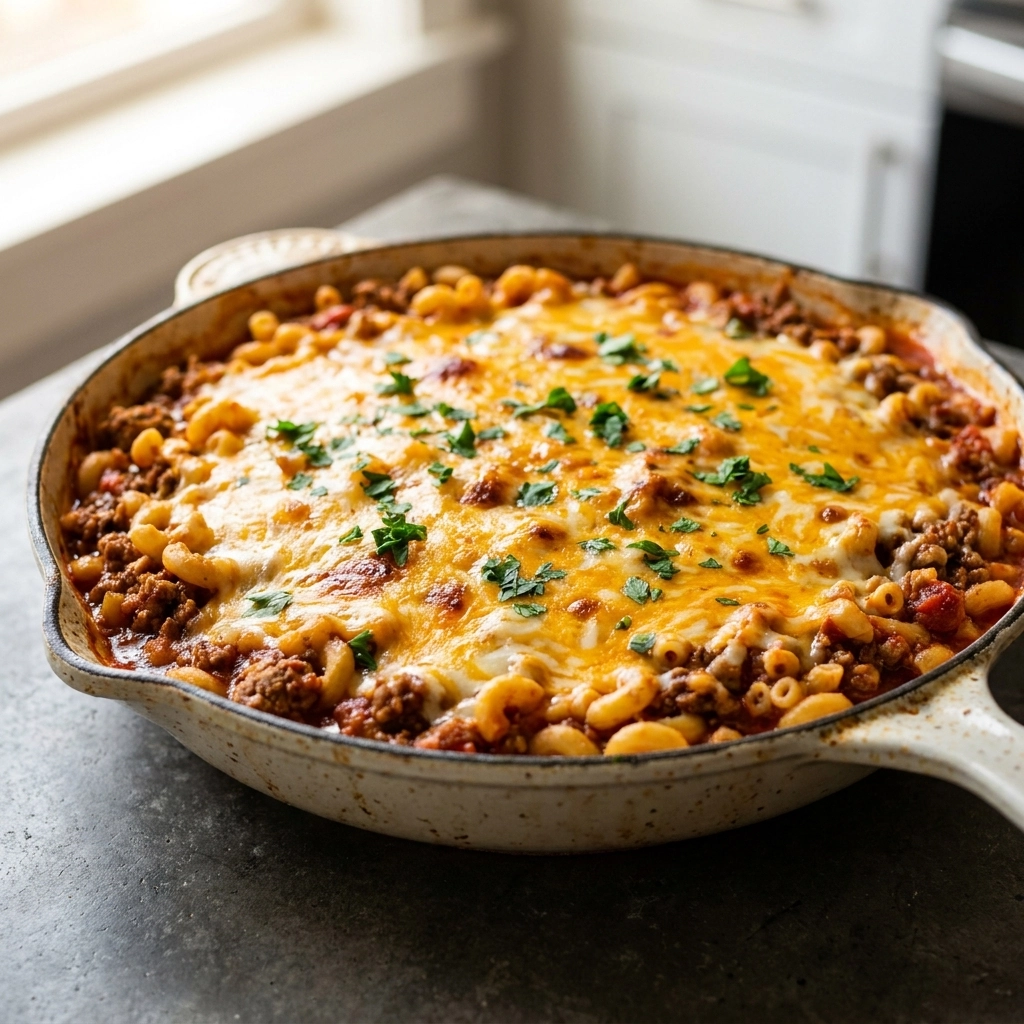 Sloppy Joe Ground Turkey Casserole: A Healthier Comfort Classic | Easy Dinner Idea