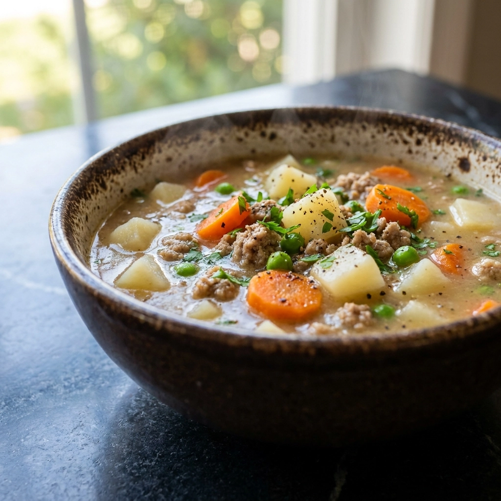 Hearty Ground Turkey Soup: A Hug in a Bowl | Easy Healthy Turkey Soup Recipe