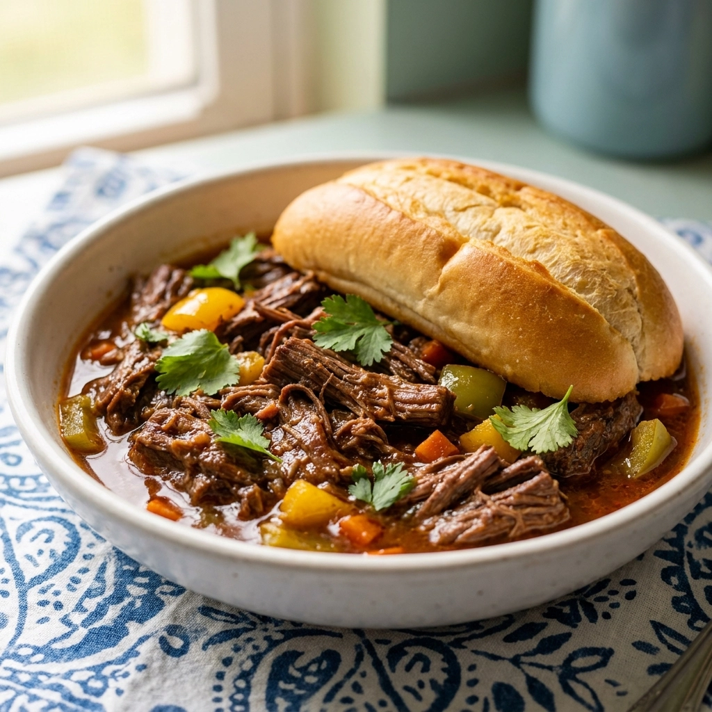 Irresistible Crockpot Italian Beef Sandwich Recipe | Easy Slow Cooker Dinner Ideas