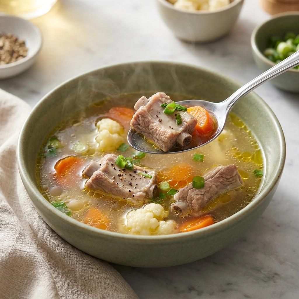 Hearty Homemade Spare Rib Soup: A Cozy Comfort Classic | Easy Pork Rib Soup Recipe