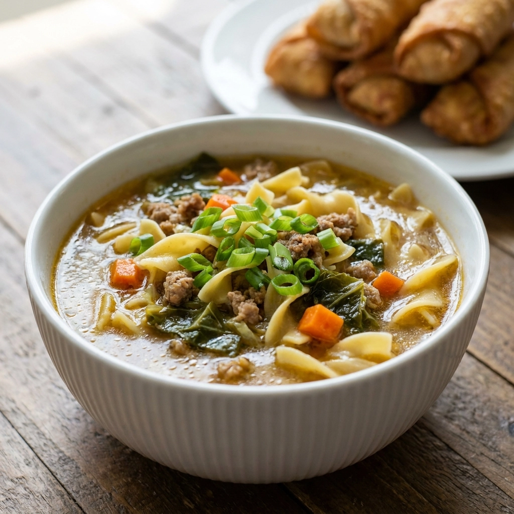 The Ultimate Egg Roll in a Bowl Soup Adventure | Healthy Keto Asian Soup | Low Carb Dinner